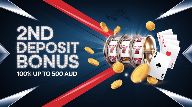 Spinstralia Casino 2nd Deposit Bonus