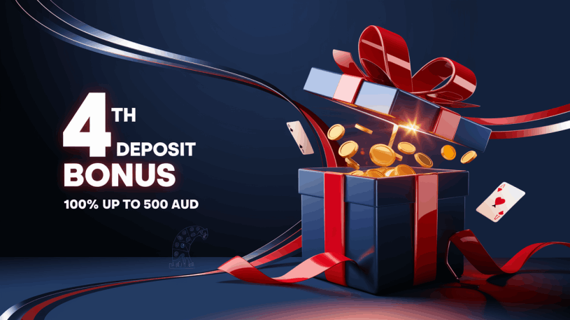 Spinstralia Casino 4th Deposit Bonus